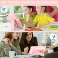 thumbnail image 5 of Dteck for Lenovo Tab M10 Plus 3rd Gen 10.6" TB-125F/128F (2022) Shockproof Heavy Duty Rugged Stand Back Cover,Rosegold, 5 of 5