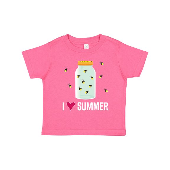 Inktastic I Love Summer Cute Fireflies Boys or Girls Toddler T-Shirt