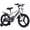 Gray, variant on iRerts Kids Bike with Training Wheels, 16 Inch Boys Girls Bike for Kids Ages 3-9 Years Old, Children Bicycle with Adjustable Seat, Water Bottle, Pink