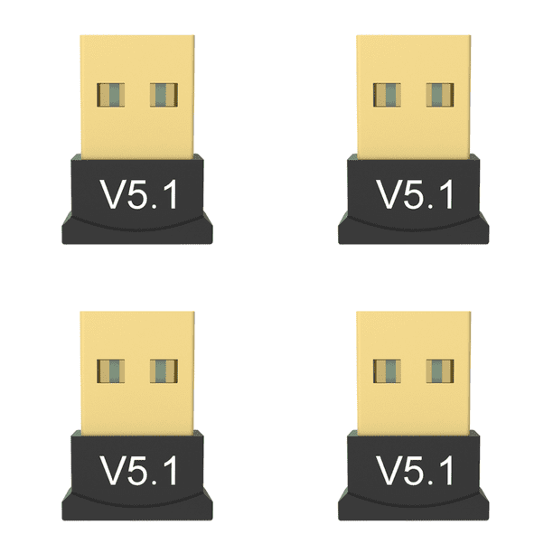 Receptor Transmisor Inalámbrico Adaptador 5.1 Compatible Con USB para PC Portátil