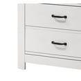 thumbnail image 3 of DeeHome Cassini 31" White 5-Drawer Chest, 3 of 5