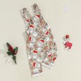 thumbnail image 6 of Toddler Baby Boy Girl Christmas Outfit Milk Bottle/Santa Suspender Pants Bib Overalls Jumpsuit Fall Winter Xmas Holiday Clothes, 6 of 8