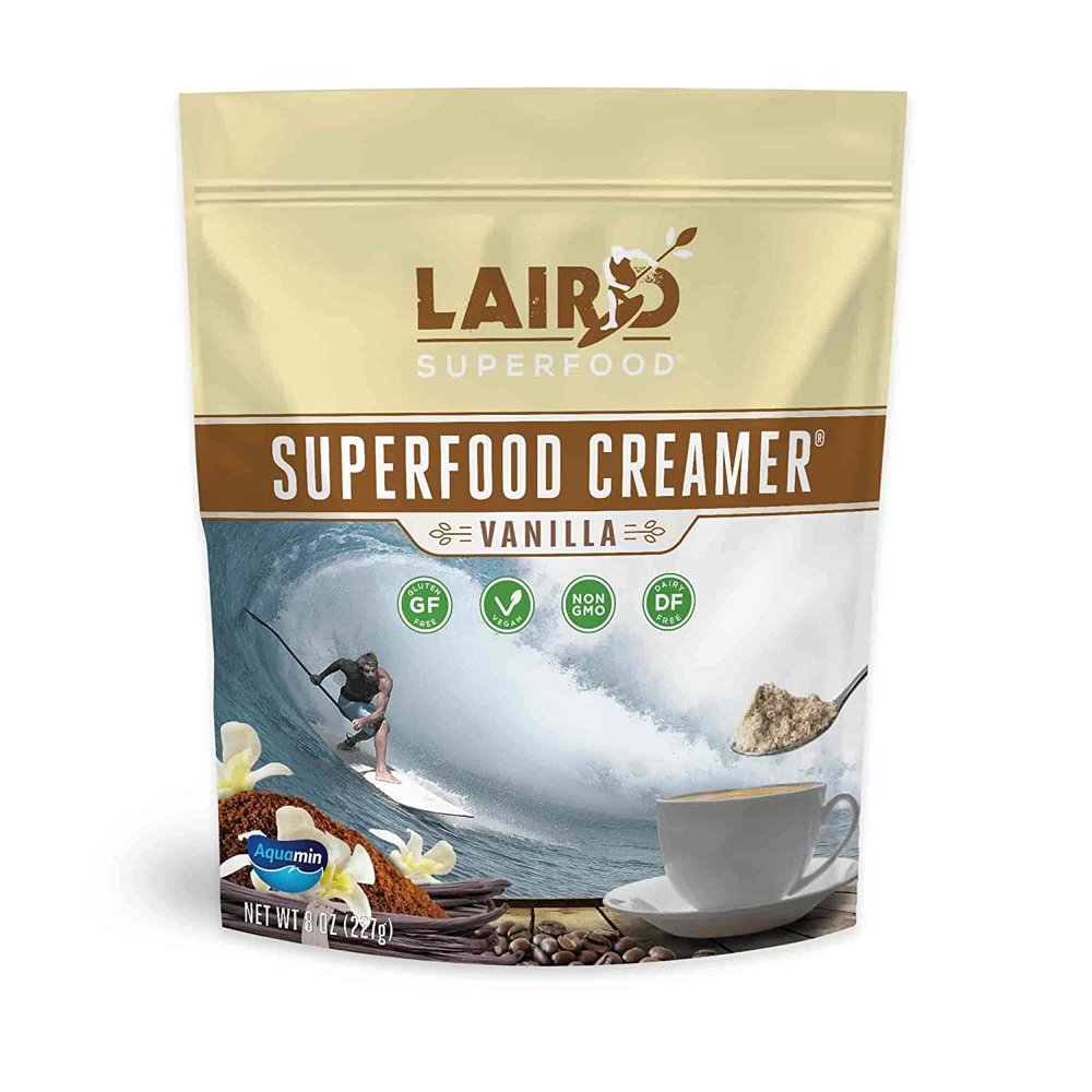 Laird Superfood Vanilla Coffee Creamer Powder Made with