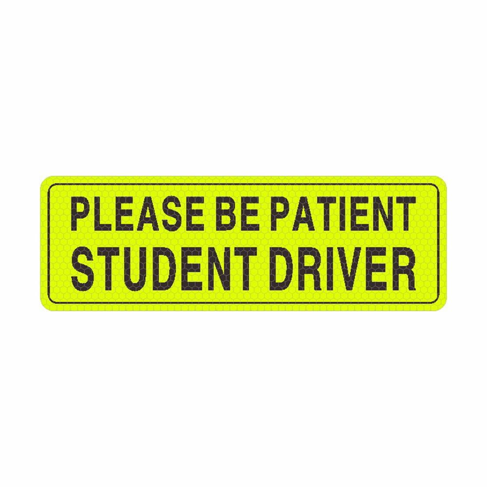 Tohuu student driver magnet for car student driver magnet safety sign