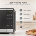 thumbnail image 3 of BLACK+DECKER 0.9 Cu Ft Microwave Oven Countertop , 6 Auto Menus, 10 Power Levels, Digital Panel, 900W, 3 of 10