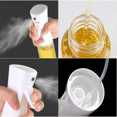 thumbnail image 3 of Spray de aceite para cocinar, botella dispensadora de aceite de oliva, pulverizador, niebla, vinagre de aceite de calidad alimentaria reutilizable, botella pulverizadora, accesorios de cocina, 3 of 5