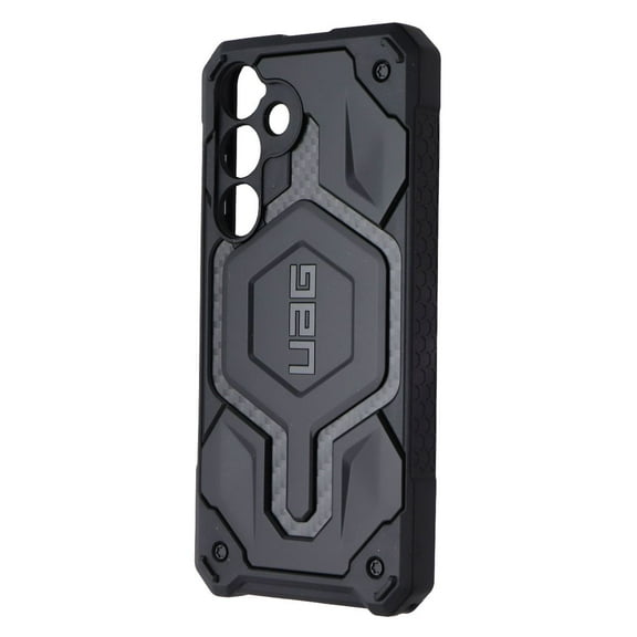 UAG Samsung Galaxy S24 Plus Case 6.7" Monarch Carbon Fiber, Rugged Military Drop-Proof Impact Resistant Non-Slip Protective Cover
