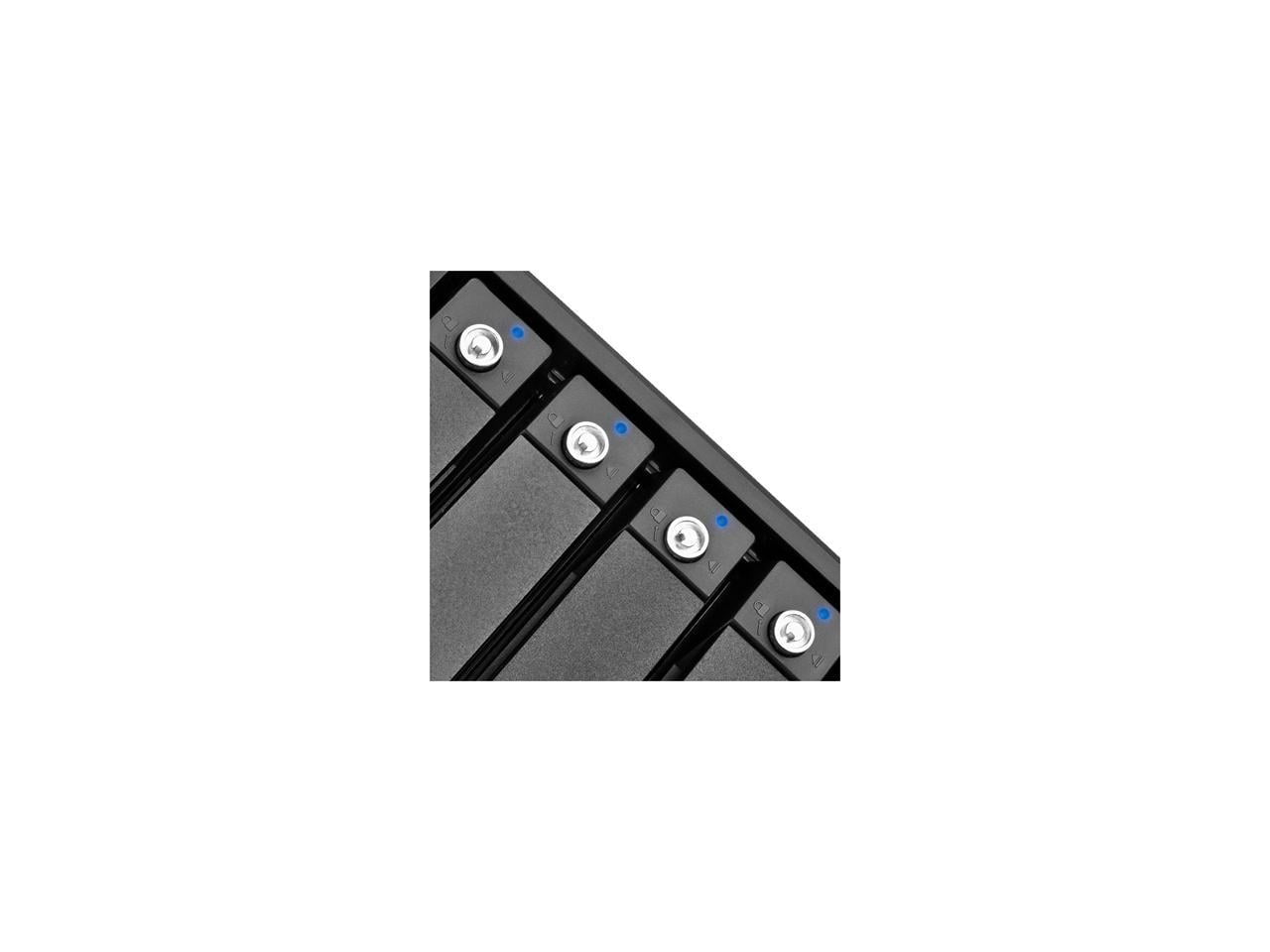 SilverStone RL-TS433-TB Aluminum Body with Zinc Alloy Handle 3.5"/2.5" SATA HDD/SSD ( up to 6 Gbps ) Black 2 x Thunderbolt 2 port ( up to 20 Gbps) (Support Daisy Chain function) High-speed External St