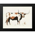 thumbnail image 2 of Green, Jacob 14x12 Black Modern Framed Museum Art Print Titled - Terre Cotta Steer III, 2 of 5