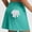 Green, variant on Womens Yoga Sport Skorts,Solid Color Mesh Fabric Built In Shorts Short Cut for Running and Fitness Womens Skort