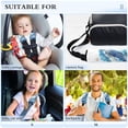 thumbnail image 5 of 2-Pack Seat Belt Covers with Flannel Seatbelt Shoulder Strap Case Adjustable Straps Soft Padding for Car Blue Sea Turtle Pattern Small, 5 of 8