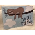 thumbnail image 3 of Sweet Dreams Sloth 7.75" x 11.75" Stretched Canvas Wall Art Prints Modern Paintings Picture for Living Room Bedroom Bathroom Framed Ready to Hang, 3 of 5