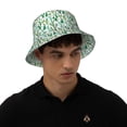 thumbnail image 6 of Daiia Cactus Plants1 Pattern Bucket Hat - Trendy Cotton Sun Hat for Beach, Golf, Fishing - Fun Outdoor Vacation Boonie for Men and Women, 6 of 9