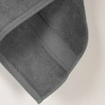 thumbnail image 4 of Superior 800 GSM Egyptian Cotton Heavyweight Bath Towel Set of 2, Charcoal, 4 of 7