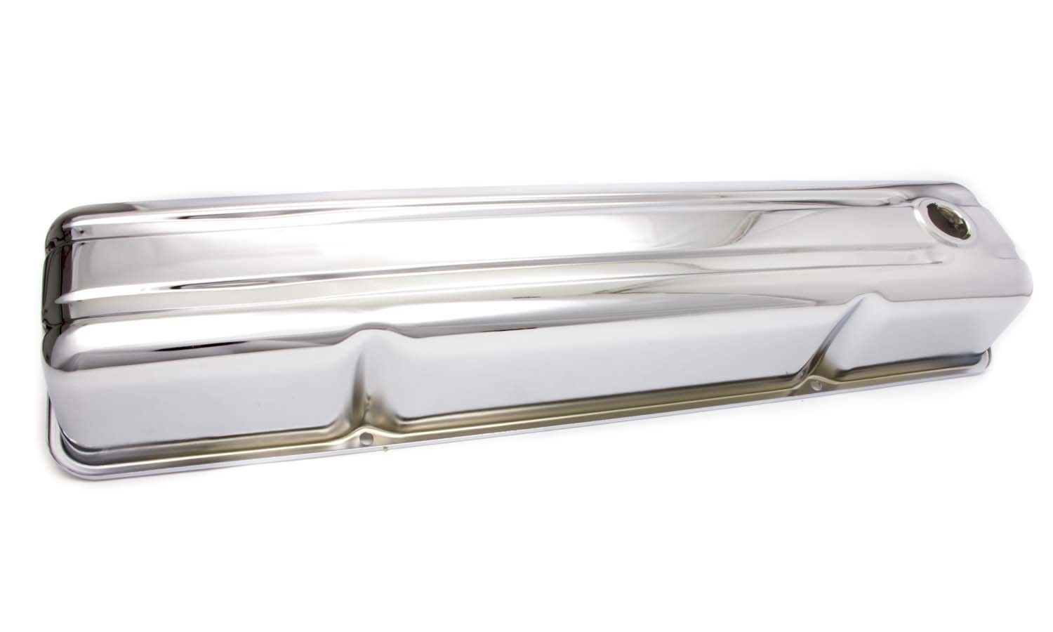 Racing Power Company R9107 Tall Chrome Valve Cover for Chevy 235 6 Cylinder