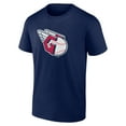 thumbnail image 2 of Men's Navy Cleveland Guardians Jackie Robinson Day Name & Number T-Shirt, 2 of 3