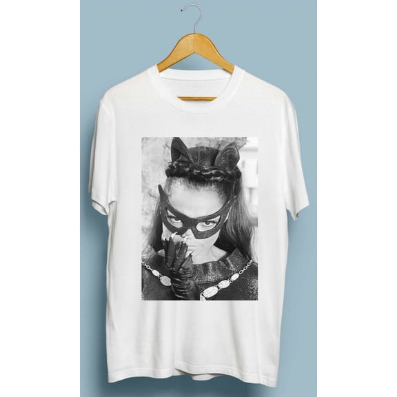 Retro Eartha Kitt Catwoman Shirt Classic White Unisex Halloween S-234XL