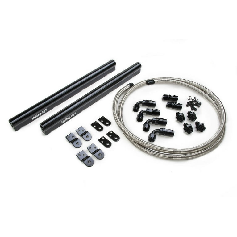 Holley Billet Alm. Fuel Rails - GM LS Factory Intakes Holley Billet Alm. Fuel Rails - GM LS Factory Intakes