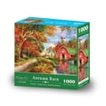 thumbnail image 2 of Majestic by Springbok Autumn Barn 1000 Piece Jigsaw Puzzle, 2 of 2