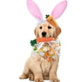thumbnail image 3 of kladzum Valentine's Day Dog Costumes Heart Shaped Dog Headband Dog Pompom Costume, Valentines Day Pet Costume Accessories, Valentines Day Pet Outfit Hair Accessories Valentine's Day Supplies, 3 of 7