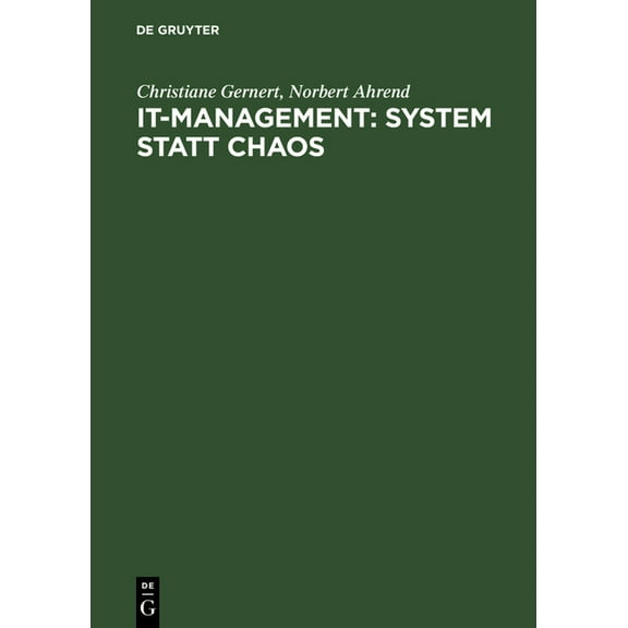 IT-Management: System statt Chaos, (Hardcover)