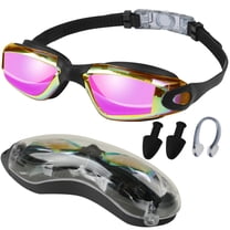 Debonair Swim Goggles, Comfortable Polarized Anti-Fog Swimming Goggles for Adult