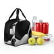 thumbnail image 5 of Easygdp Black White Fluid Sculpture Bolsa Térmica Premium - Tela Oxford Impermeable, Gran Capacidad, Bolsillo Frontal, Unisex para Trabajo, Escuela, Actividades al Aire Libre y Picnics, 5 of 8