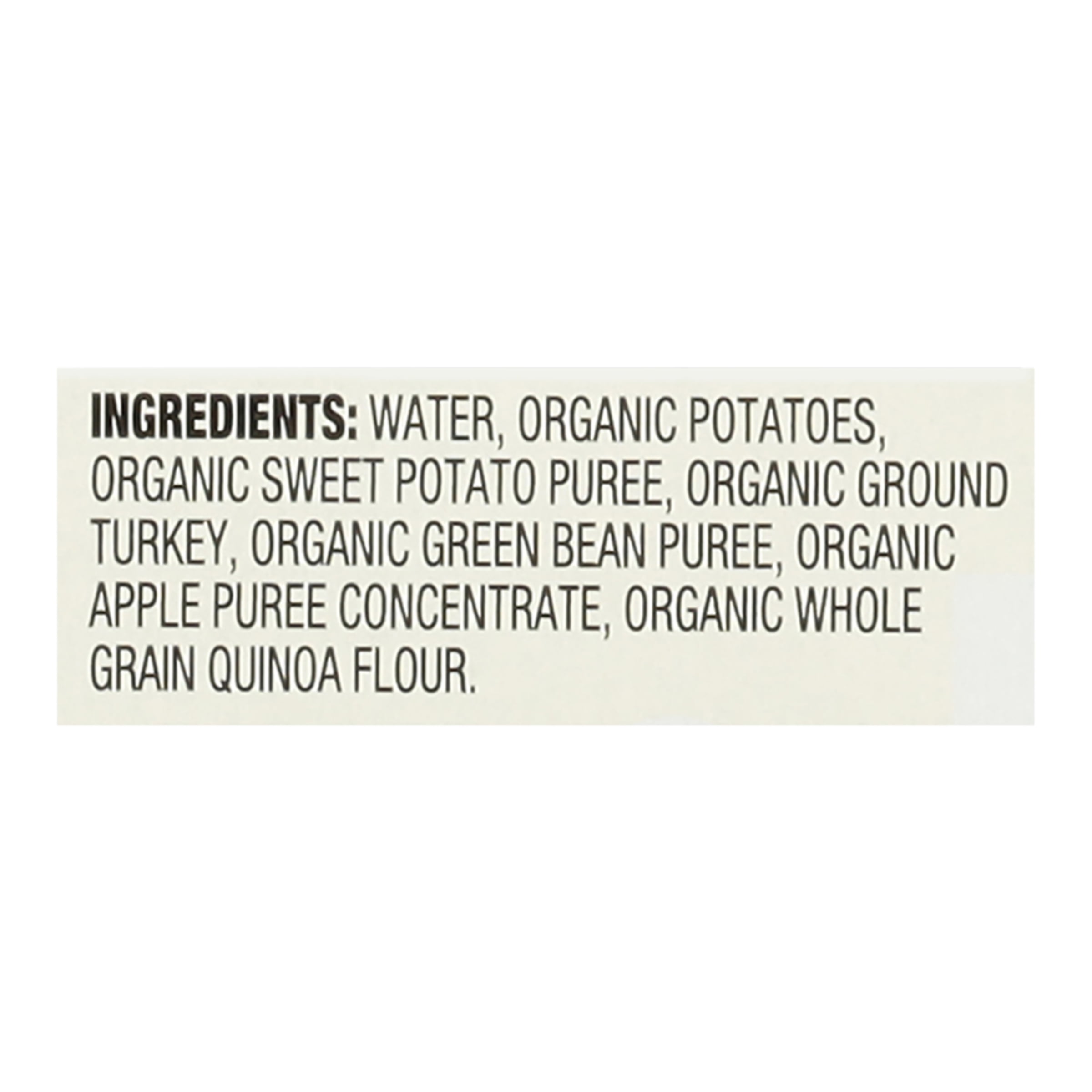 Earth's Best Organic Stage 3 Baby Food, Turkey Quinoa Apple Sweet Potato Puree, 3.5 oz Pouch, 6 Pack