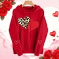 thumbnail image 2 of Dgankt Hoodies for Women Women's Hoodies Pullover Cute Heart Sweatshirts Long Sleeve Tops with Pockets S-3XL, 2 of 8