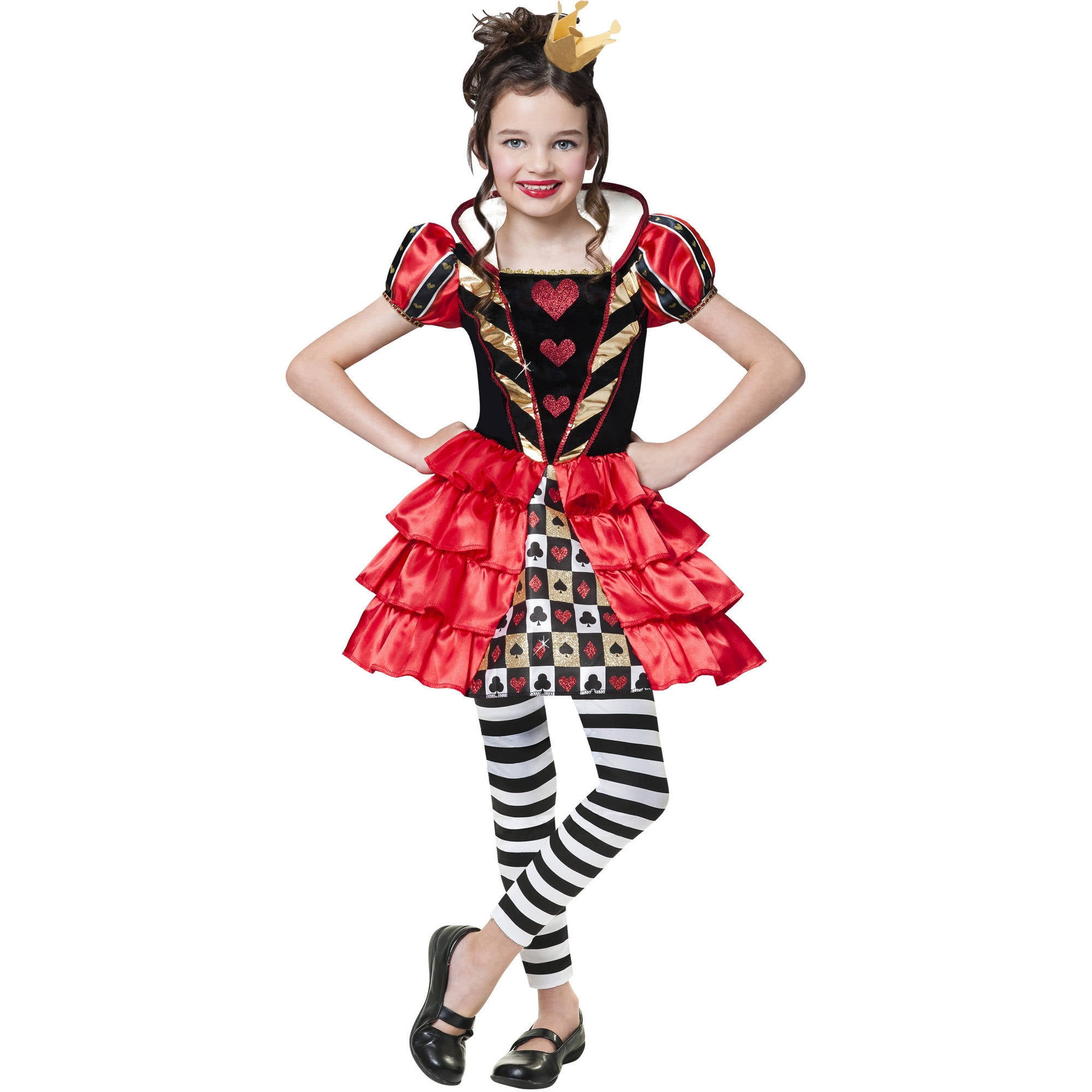 Queen Of Hearts Cutie Child Halloween Costume - Walmart.com