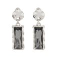thumbnail image 1 of Versatile Alloy+Acrylic Diamond Charms Pendant Earring Classic Geometry Shape Drop Earrings Fashion Jewelry Fashion Accessory, 1 of 6