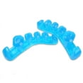 thumbnail image 1 of Separadores de dedos de gel y separadores de dedos con correctores de gel suave (cinco pares azules), 1 of 4