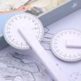 thumbnail image 4 of Pattern Making Measuring Ruler 360 Degrees Rotating Roller Wheel Quilting Ruler, 4 of 8