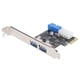 thumbnail image 5 of Tarjeta de expansión USB3.0 Bling Bling 2 puertos 19 pines 4 pines PCIE a USB3.0, 5 of 12