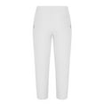 thumbnail image 5 of hotojiny Big and Tall Mens Harem Pants Cotton Linen Elastic Waist Baggy Trousers Lightweight Loose Fit Beach Drawstring Cropped Pants, 5 of 5