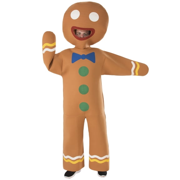 Gingerbread Man Adult Costume | One Size
