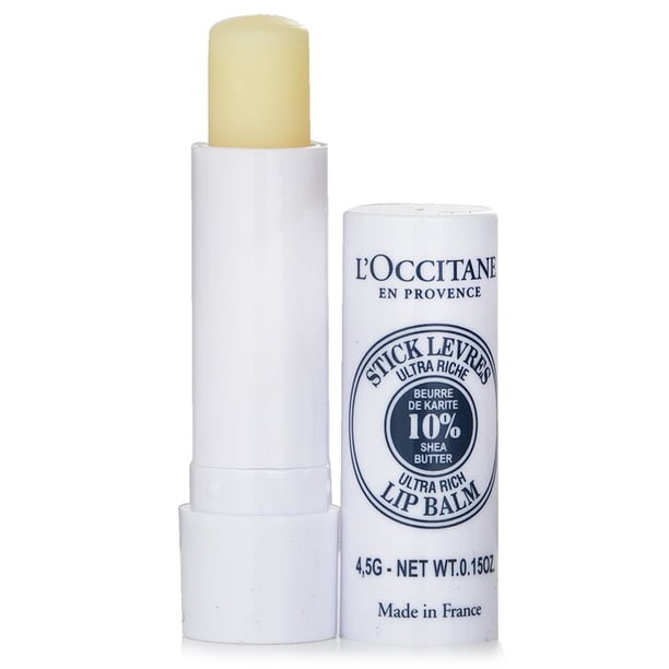 Bálsamo labial L'Occitane Ultra Rich Shea Butter 10% Hidratante