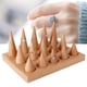thumbnail image 5 of Soporte de madera para anillos con 15 dedos, soporte de escaparate, organizador de anillos de joyería, 5 of 10