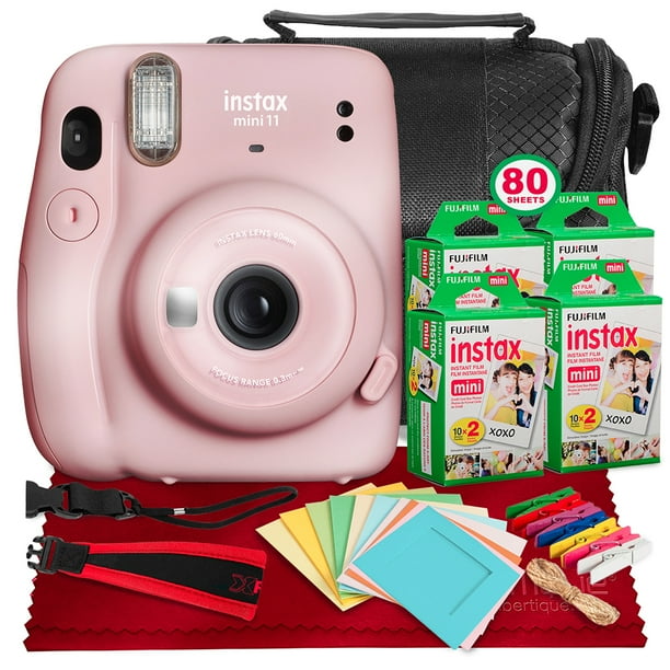 FUJIFILM INSTAX Mini 11 Instant Film Camera (Blush Pink ...