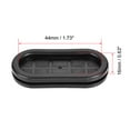 thumbnail image 3 of Uxcell Rubber Grommet Oval Double-Sided Mount Size 48 x 20 mm for Wire Protection 4 Pack, 3 of 5