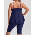 thumbnail image 2 of Traje de baño Tankini Hanna Nikole, talla grande, 2XL, para mujer, 2 of 7