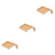 thumbnail image 1 of Ounissouiy Bandeja de arena de formación de letras Montessori, con bolígrafo de madera, juguetes educativos para niños Type1, 1 of 6