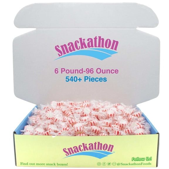 Starlight Candy, Individually Wrapped, Peppermint, 6 Pound-96 Ounce, 540 Pieces