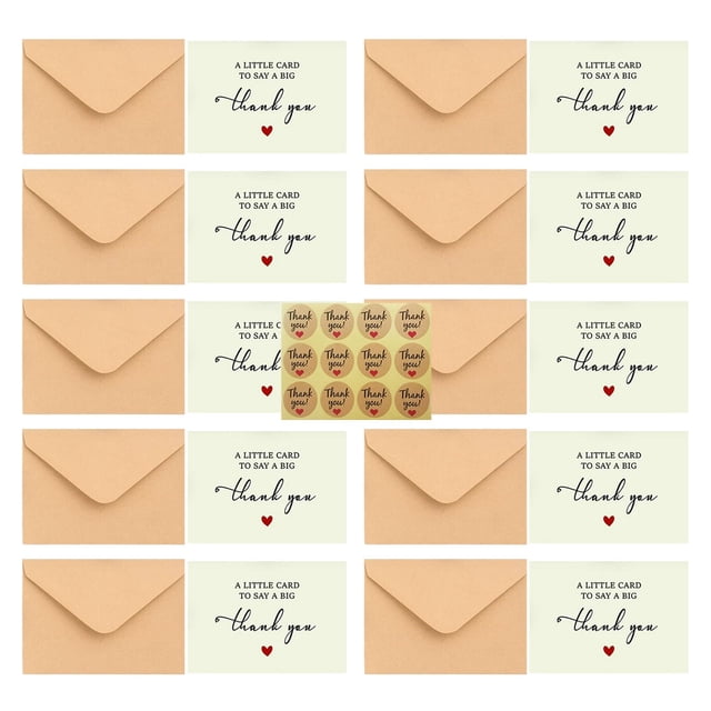 Graduation Season Thank You Card, 25 Pack 350Gsm | Thank You Cards | Thank You Cards with Envelopes | & Wedding Thank You Cards | Thank You Notes & Cards for Teacher Graduation Business Holiday And