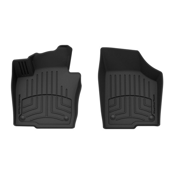 WeatherTech FloorLiner HP Custom Fit Floor Mats compatible with VW Jetta, Beetle, Jetta GLI - 1st Row (Driver & Passenger), Black