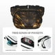 thumbnail image 5 of Fotbe Cool Black Gold Dragon Cangurera Cuadrada con Estampado de Doble Capa, Bolsa de Cintura Ajustable Mini para Hombres y Mujeres, 5 of 9