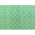 thumbnail image 1 of Ahgly Company Indoor Rectangle Abstract Turquoise Blue Modern Area Rugs, 5' x 7', 1 of 4