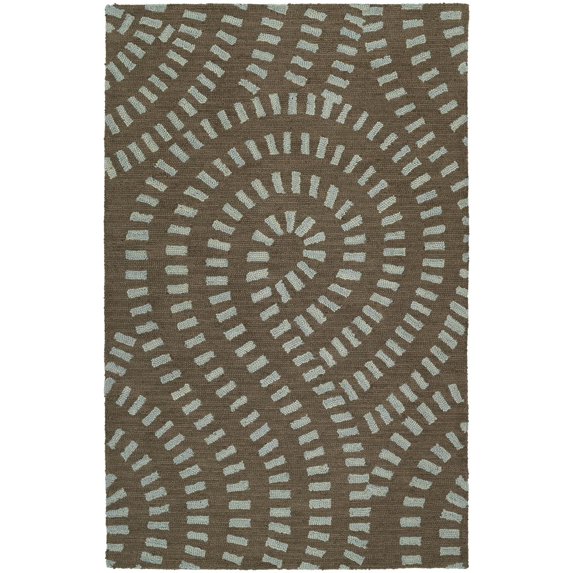 Kaleen Carriage Traffic Rug In Spa - (7 Foot 9 Inch ROUND)