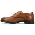 thumbnail image 2 of Thomas & Vine Mens Hughes Lace-up Wingtip Oxford Dress Shoe, Widths Available, 2 of 9