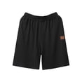 thumbnail image 5 of Men's Sports Casual Shorts Lightweight Quick Dry Solid Pocket Striped Elastic Waist Drawstring Breathable Stretchy Beach Vacation Summer Daily Workout Active Joggers Golf Running, 5 of 7